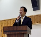 県病薬総会　内藤会長